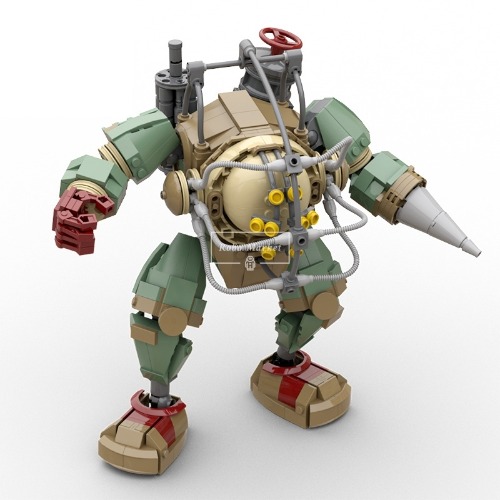 레고 무비 신제품 Bioshock Big Daddy 바이오쇼크 빅 대디 MOC-C9079 호환 한정판