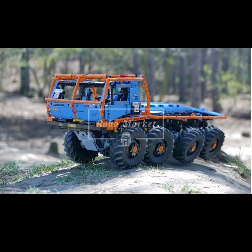 레고 테크닉 호환 신제품 8x8 Tatra T813 Trial truck 타트라 트럭 MOC-109209 창작