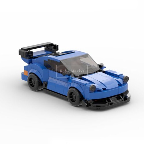 레고 MOC 창작 스피드챔피언 신제품 911 RWB speed 포르쉐 911 슈퍼카 MOC-76383 호환 한정판