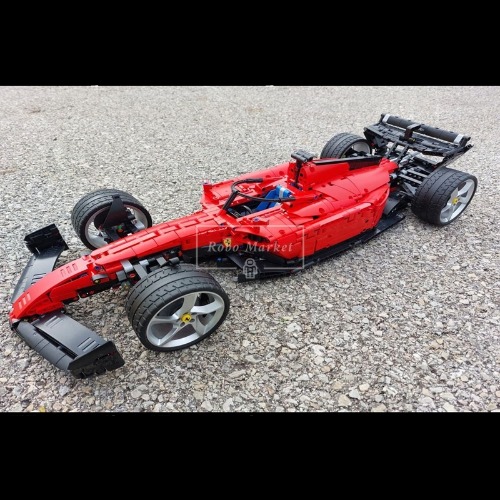 레고 테크닉 호환 Ferrari F1-75 (42143) 페라리 F1-75 레이싱카 MOC-128366 창작