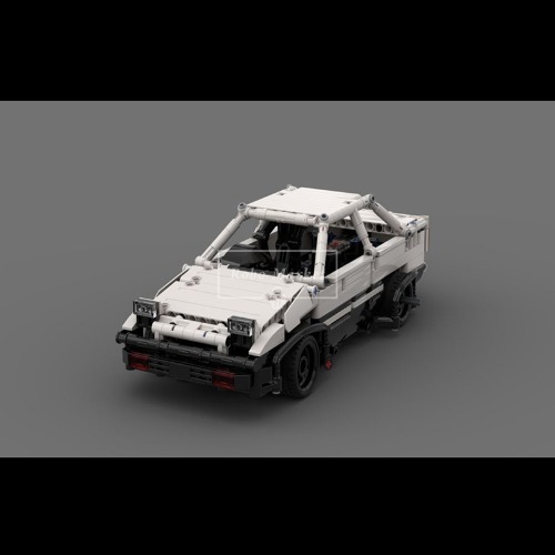 레고 테크닉 호환 toyota sprinter 86 white coupe 도요타 86 화이트 스프린터 쿠페 MOC-70597 창작