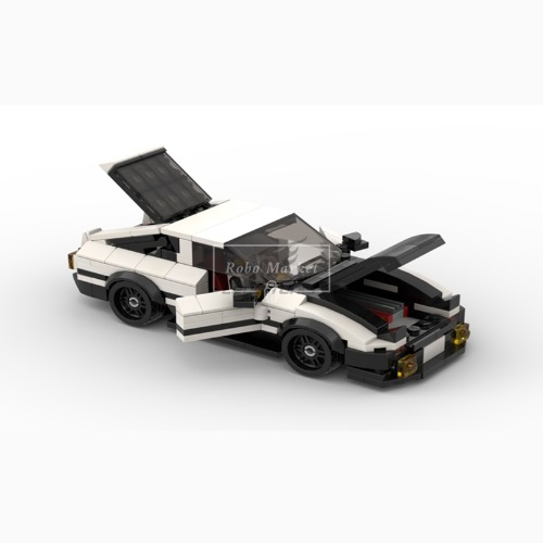 레고 스피드챔피언 호환 Toyota AE 86 Trueno 도요타 후지와라 타쿠미 MOC-97832 신제품 창작