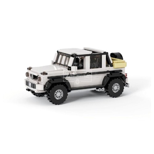 레고 스피드챔피언 호환 메르세데스-벤츠 G650 지바겐 트렁크 트럭 MOC-129667 신제품 창작