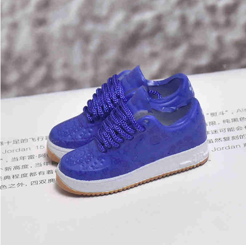 신발 미니어쳐 Nike Air Force 1 AF-1 silk blue MT-0353