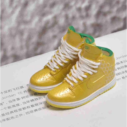 신발 미니어쳐 Nike DUNK special edition high top gold carp MT-0603