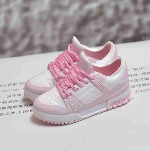 신발 미니어쳐 LV trainer pink MT-0801