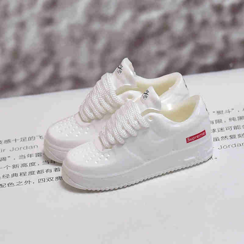 신발 미니어쳐 Nike Air Force 1 AF-1sup low top white MT-0345