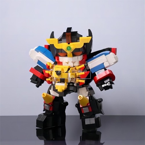 레고 무비 호환 GAOGAIGAR 킹 오브 브레이브스 가오가이거 MOC-167385 신제품 창작