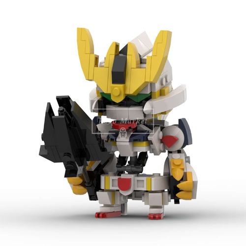 레고 무비 호환 SD 바르바토스 메카 로봇 MOC-Gundam SD12 신제품 창작