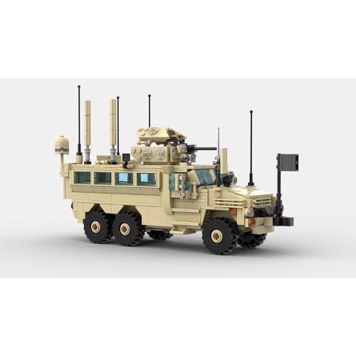 레고 밀리터리 호환 RG-33L Cat.2 MRAP 탱크 장갑차 MOC-133158 신제품 창작