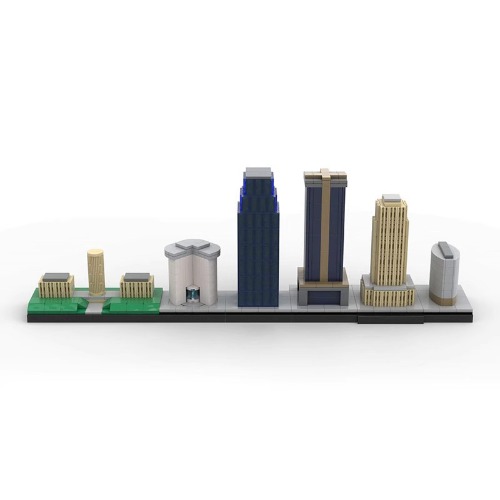 레고 아키텍쳐 호환 Kansas City Skyline 캔자스시티 스카이라인 MOC-64593 신제품 창작