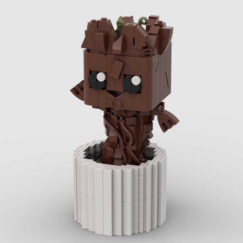 레고 무비 호환 Baby Groot 베이비 아기 그루트 MOC-70043 신제품 창작