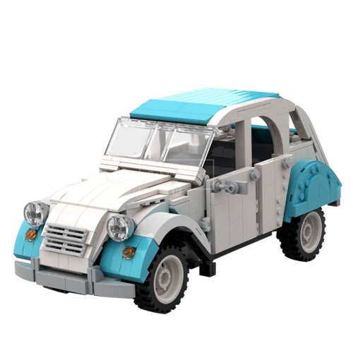 레고 크리에이터 MOC-24284 Citroen 2CV Dolly 시트로앵 돌리 자동차 호환 신제품 창작