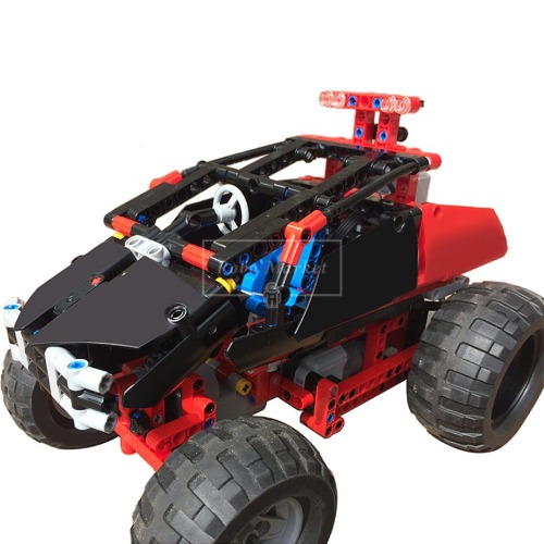 레고 테크닉 MOC-9387 RC Race Buggy 오프로드 레이싱 원격제어버전 호환 신제품 창작