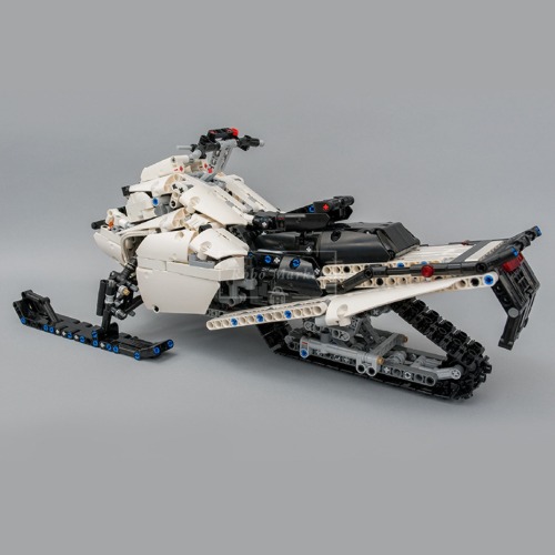 레고 테크닉 MOC-C252 snow mobile 스노우 모바일 설상차 스키 호환 신제품 창작