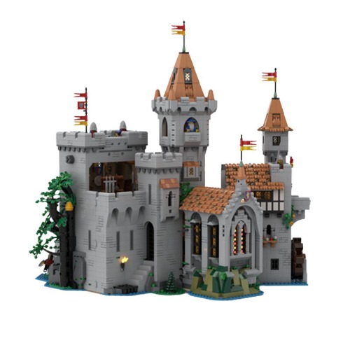 레고 크리에이터 호환 10305 Lion Knight&#039;s Tower 사자의 성 타워 MOC-160407 신제품 창작