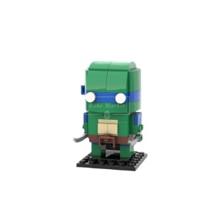 레고 브릭헤즈 MOC-18376 leonardo 닌자거북이 레오나르도 호환 신제품 창작