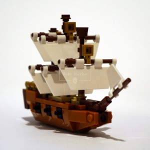 레고 크리에이터 MOC-12949 Alternate ship 21313 병속의 배의 보트 호환 신제품 창작