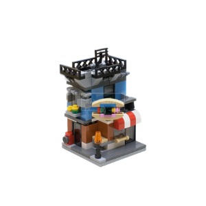 레고 크리에이터 MOC-4808 Corner Deli 코너 델리 카페 호환 신제품 창작