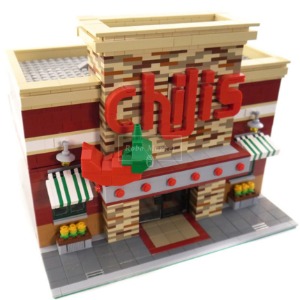 레고 크리에이터 MOC-0203 Chili&#039;s Restaurant 칠리 레스토랑 호환 신제품 창작