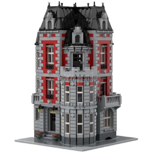 레고 크리에이터 MOC-35065 Corner Mansion 모듈러 코너 맨션 호환 신제품 창작