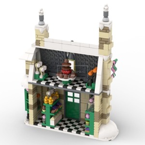 레고 크리에이터 MOC-46627 Honeydukes Sweet Shop 허니 듀크 캔디 숍 호환 신제품 창작