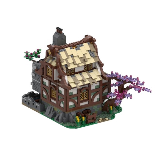 레고 크리에이터 MOC-68083 Medieval Farm House 중세 농장 호환 신제품 창작