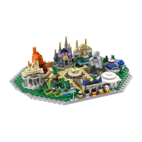 레고 크리에이터 MOC-12753 Disneyland 디즈니랜드 호환 신제품 창작