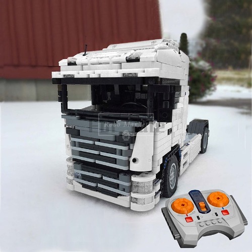 레고 테크닉 MOC-6086P 원격제어 generation of Scania trucks 스카니아 트럭 호환 신제품 창작