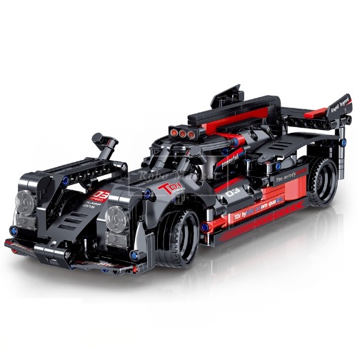 레고 신제품 아우디 F1 Audi R18 레이싱 대회 버전 스피드챔피언 QL1249 호환 창작