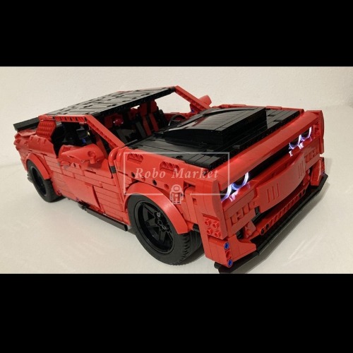 레고 테크닉 호환 신제품 원격제어 Dodge Demon full RC 닷지 데몬 MOC-108475P 창작