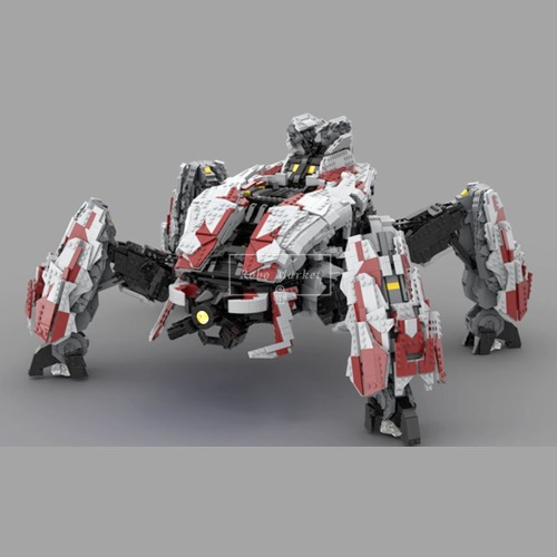 레고 크리에이터 호환 Halo Exile Scarab 헤일로 엑자일 스카랩 야수 MOC-105211 신제품 창작