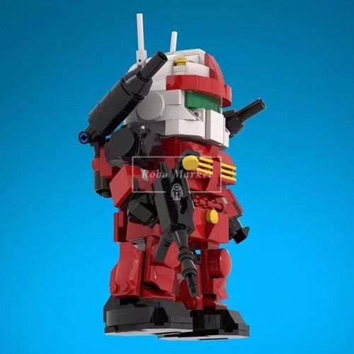 레고 건담 호환 Guncannon 조립된 기동전사 건담 레이저 캐논 MOC-Gundam SD7 신제품 창작