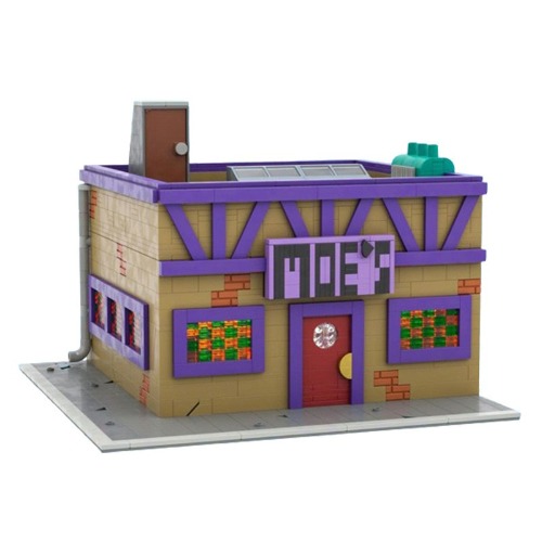 레고 크리에이터 호환 Modular Moe&#039;s Tavern 모듈러 심슨 모에의 선술집 MOC-152941 신제품 창작