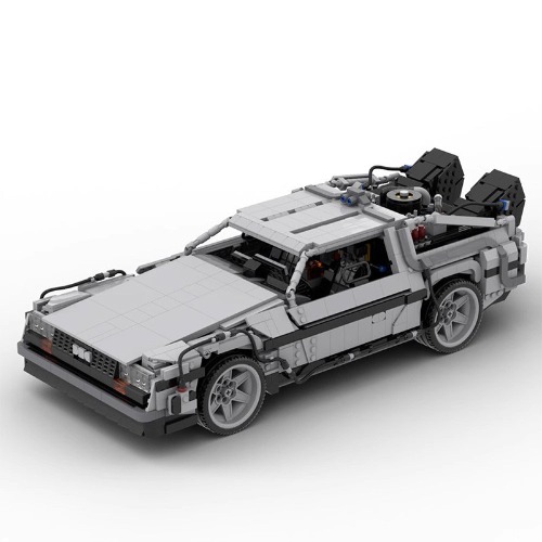 레고 크리에이터 호환 Back to the Future 타임머신 디로렌 자동차 MOC-C4318 신제품 창작