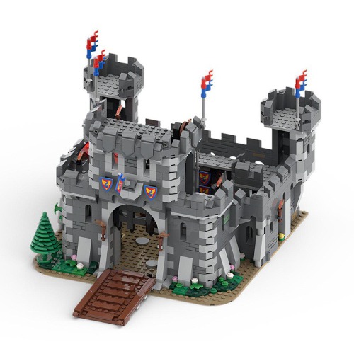 레고 크리에이터 호환 Black Monarch&#039;s Castle 검은 군주의 성 MOC-92563 신제품 창작