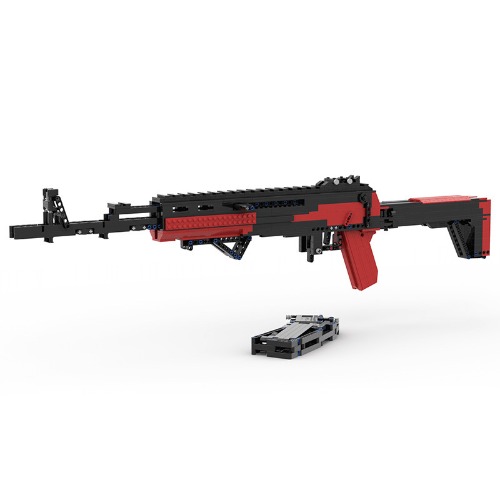레고 밀리터리 호환 AK47 돌격 소총 MOC-C7153 신제품 창작
