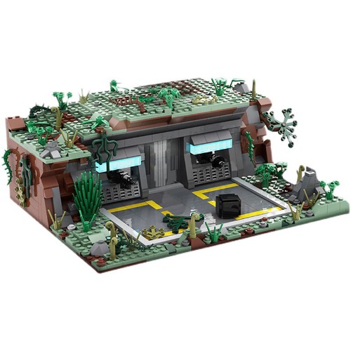 레고 스타워즈 호환 SW Base (Outpost) 반란군 베이크 캠프 전초 기지 MOC-54447 신제품 창작