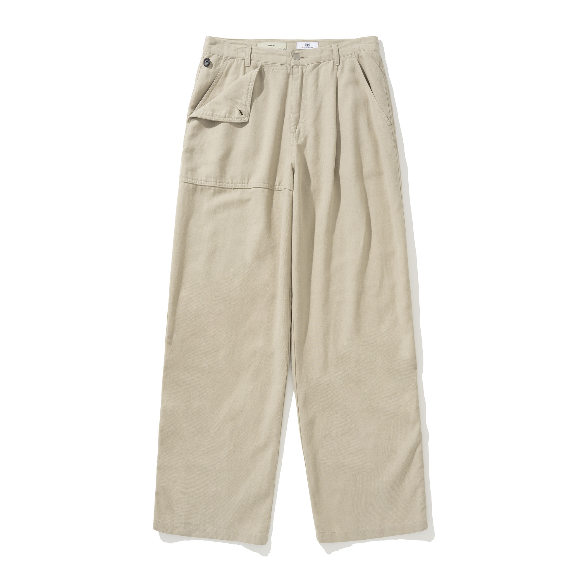 [MASCULINE LINE] SUMMER LESLIE LAYERED DT COTTON PANTS #2