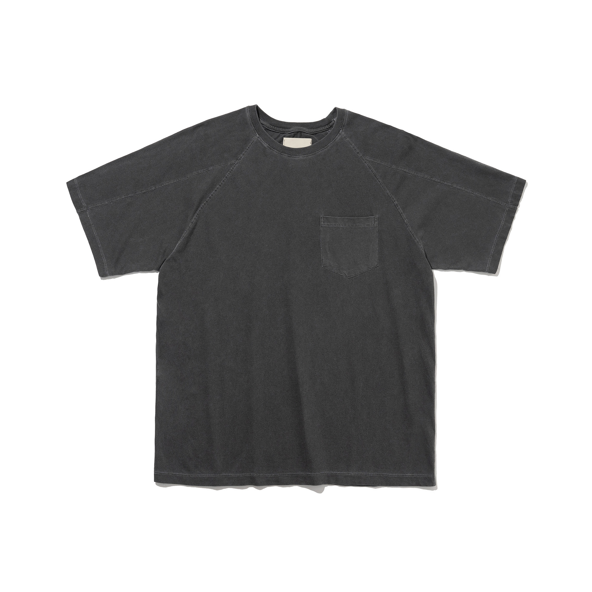 [예약발송][MASCULINE LINE] BRAD PIGMENT WS CT LINE HALF SLEEVE T #1