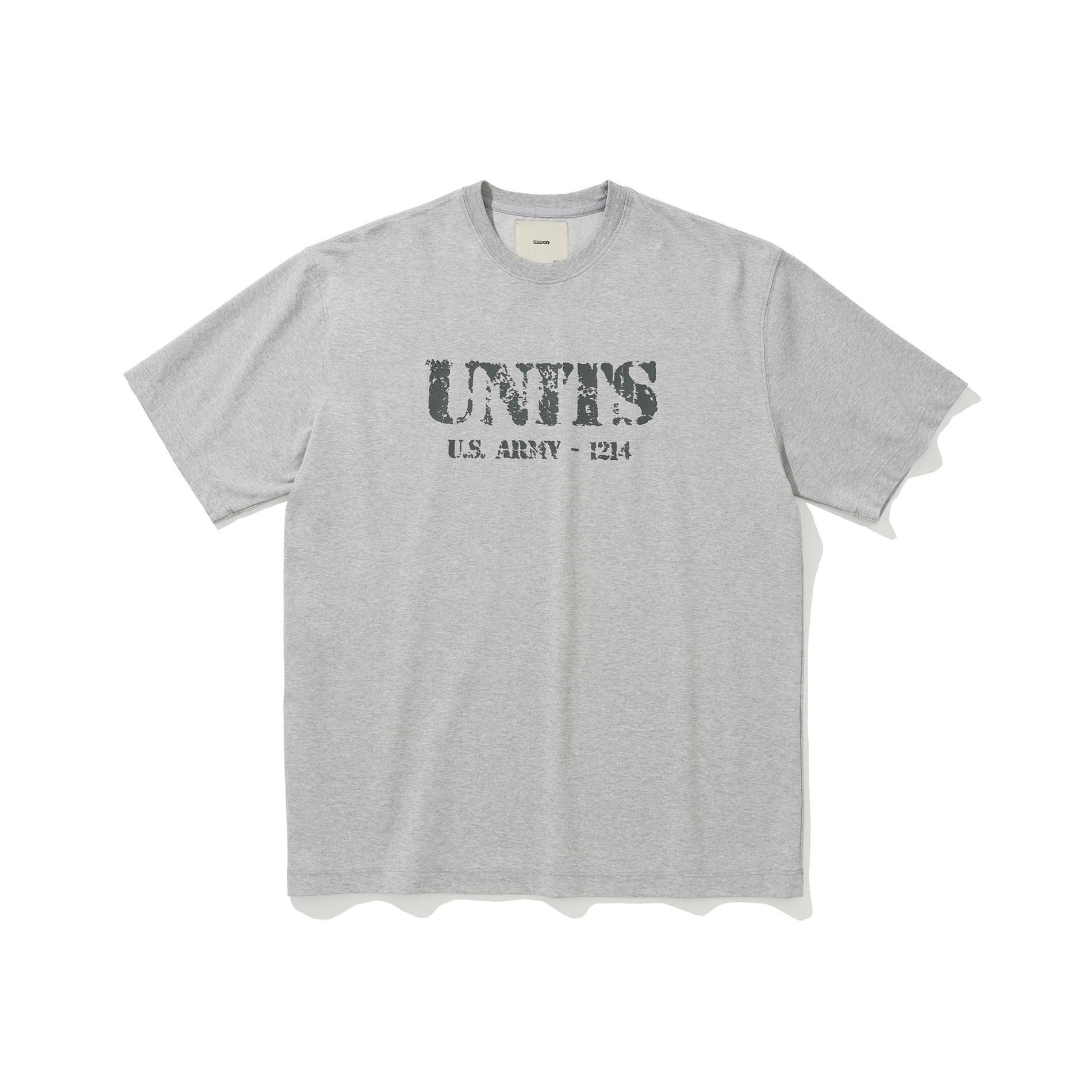 [MASCULINE LINE] ARMY UNITS WASHED T-SHIRT #1