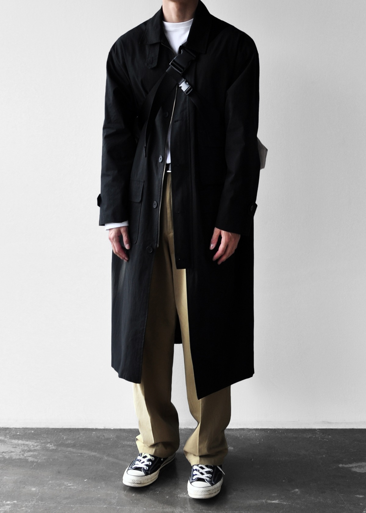 SDDL PHONE POCKET DT TRENCH MAC COAT #2(2차 재입고)
