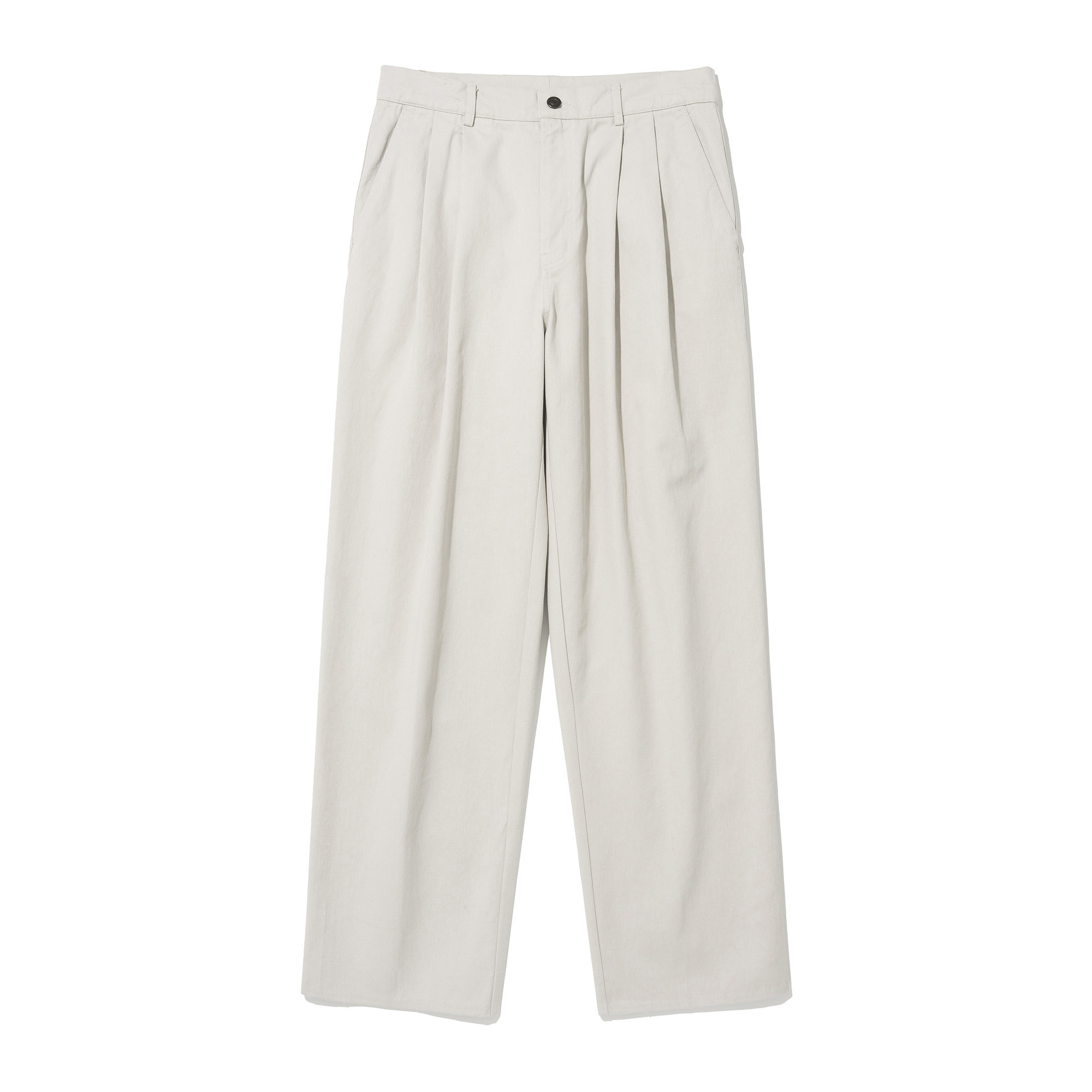 [COMPULSORY LINE] FRONT TWO TUCK DT CHINO PANTS #1(공식 온라인스토어 단독 발매)