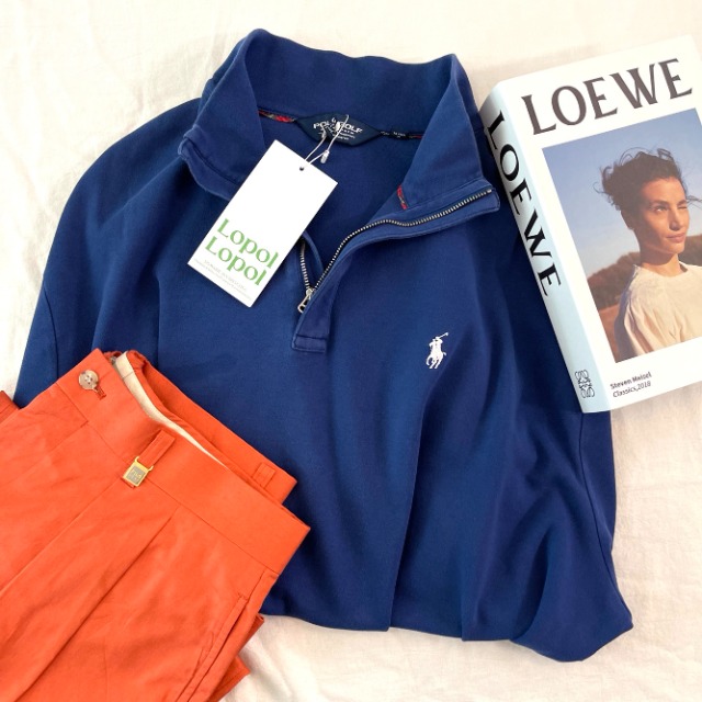 Polo ralph lauren half zip MTM (sw403)