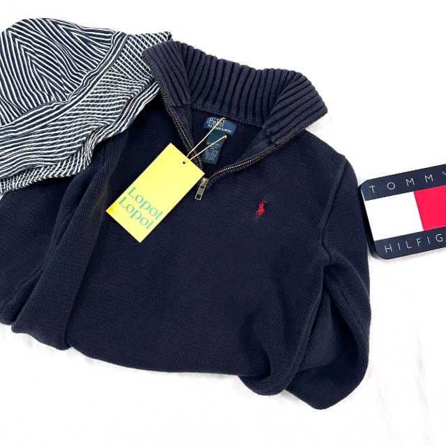 Polo ralph lauren KIDS half zip knit (kn1914)