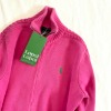 Polo ralph lauren knit zip-up (kn862)