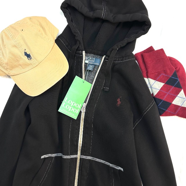 Polo ralph lauren Hood zip-up (sw652)