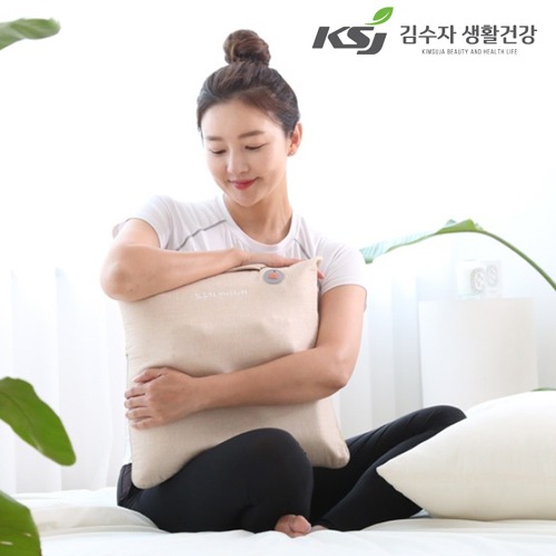 [김수자] 내품에 무선 사각쿠션 베개 다용도 마사지기_KSJ-390