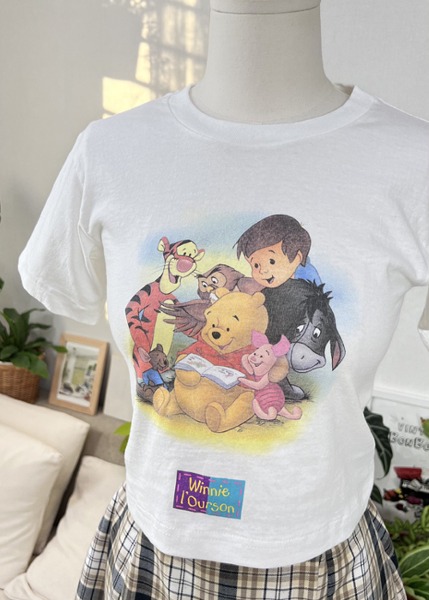 (us)winnie crop tee