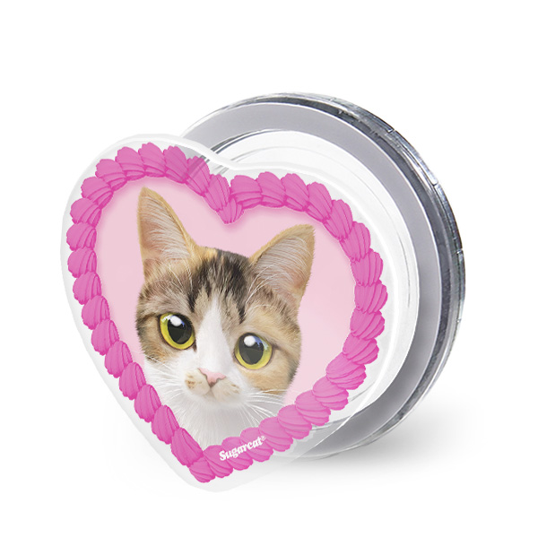 Mingky MyHeart Acrylic Magnet Tok (for MagSafe)